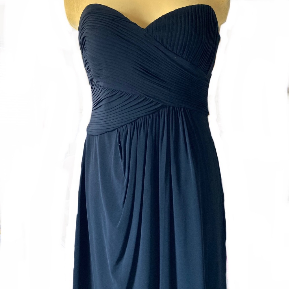 BCBG MaxAzria Black Strapless Mini Dress Size 8
